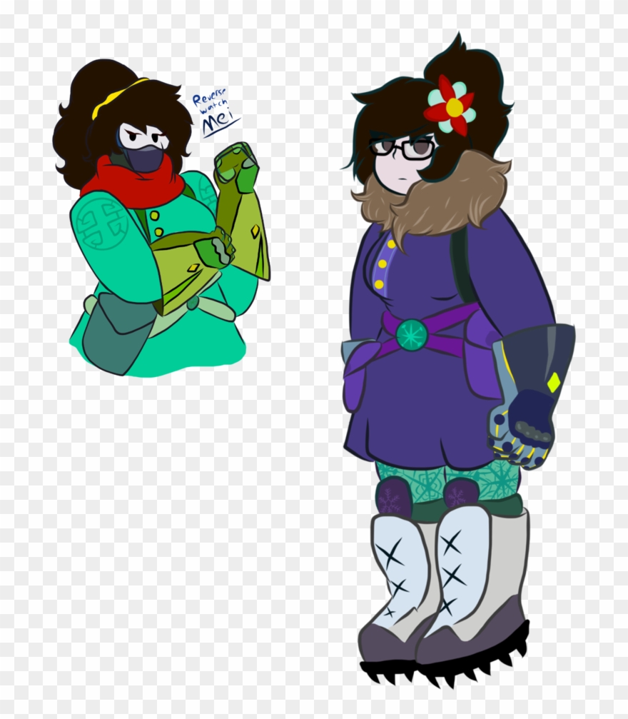 Mei By Japanese Snap Dragon Reversewatch - Reversewatch Clipart