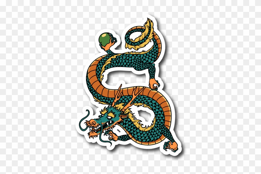 Download Japanese Dragon Vinyl Sticker Vinyldisorder Japanese Dragon