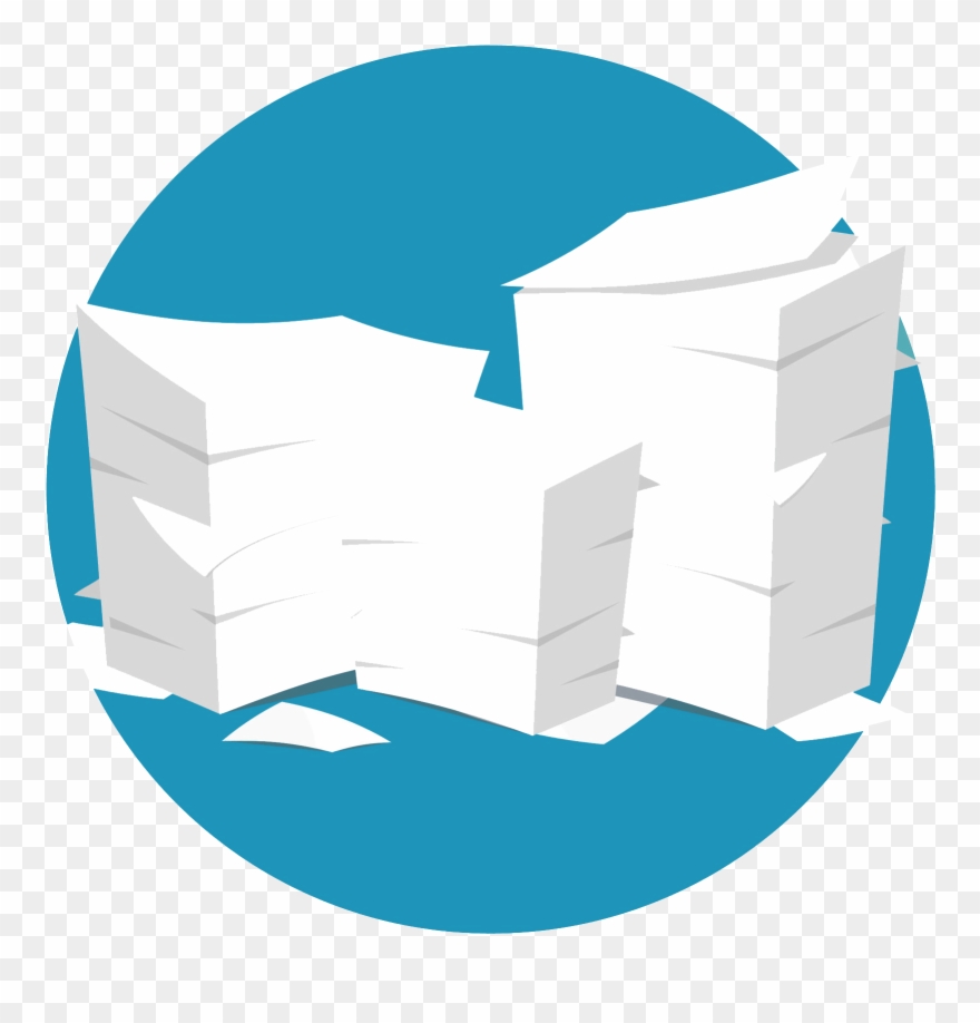De-clutter And Organize - Electronic Paper Clipart - Png Download