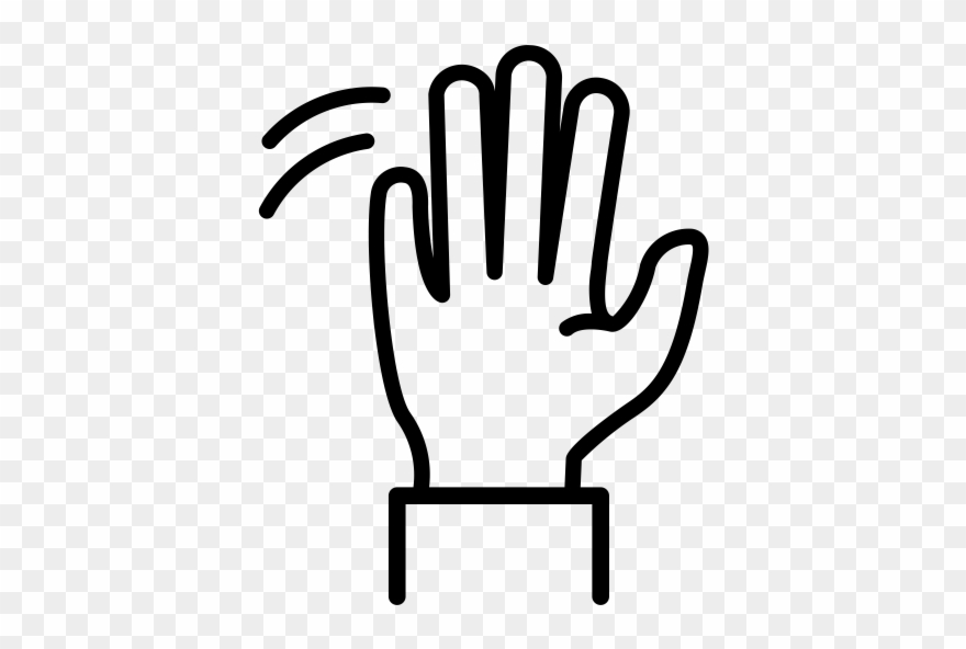 Hi Rubber Stamp - Marketing Clipart