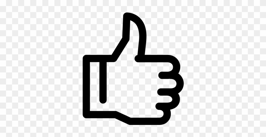 Thumbs Up Rubber Stamp - Icon Clipart