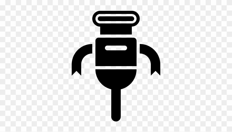 Robot Rubber Stamp - Rubber Stamping Clipart