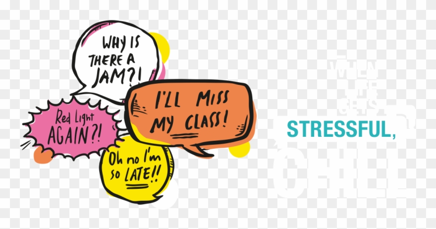 Whatever Life Throws At You, Chill - Bitte Keine Unadressierte Werbung Clipart