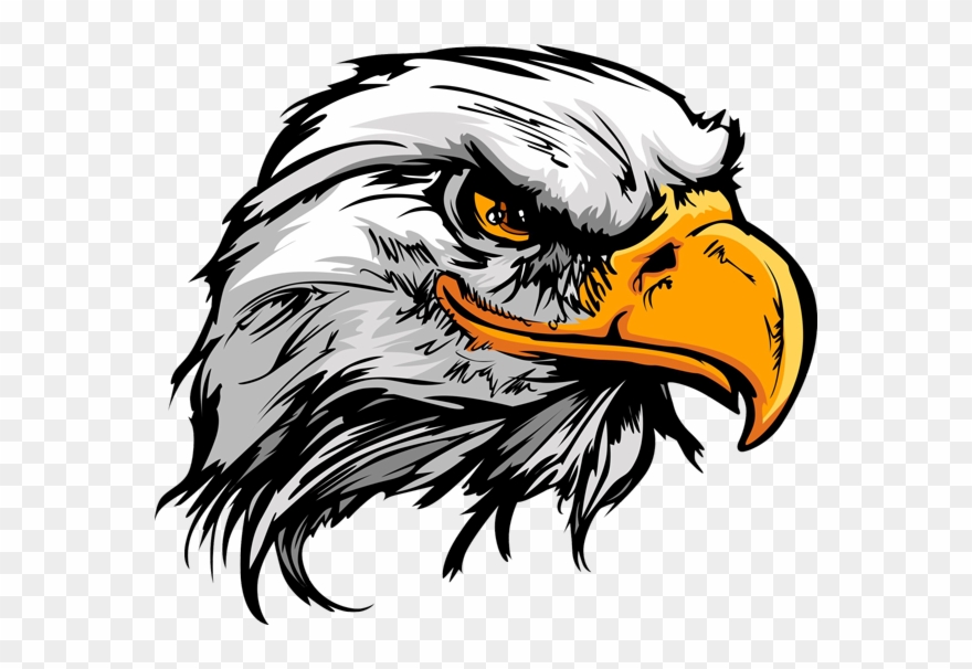 Best Hd Eagle Head Tattoo Design Library - Eagle Painting Clipart