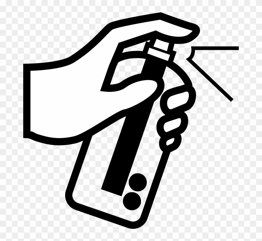 5) Spray Clipart