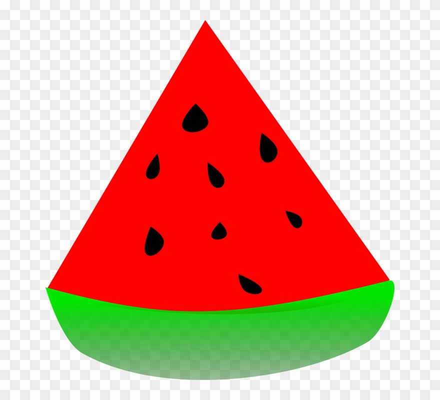 Melon Clipart Red Watermelon - Sandia Rojo - Png Download