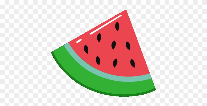 Find Make Share Gfycat Gifs W Summer - Watermelon Gif Clipart - Png Download