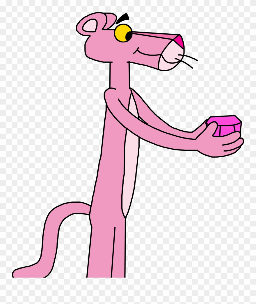 The Pink Panther Jewel Cartoon Transprent Png - The Pink Panther Clipart