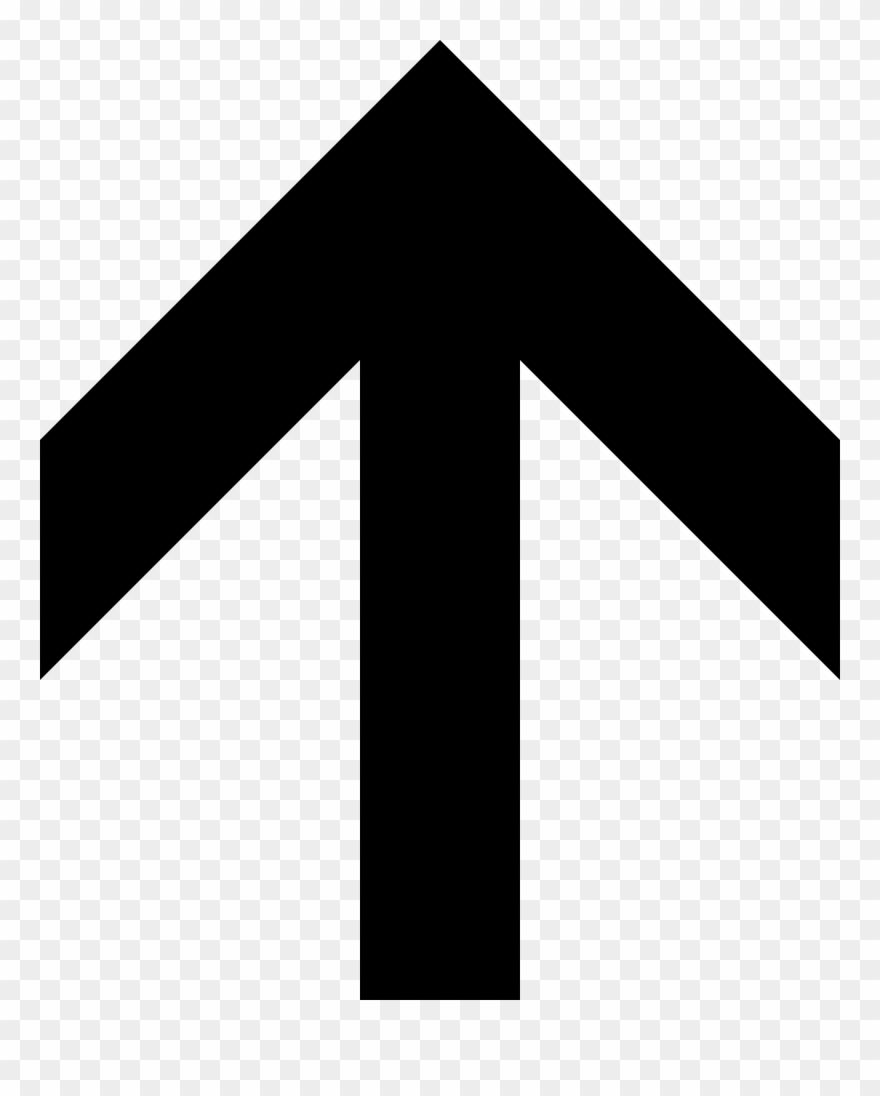 File Aiga Uparrow Svg Wikimedia Commons Open - Clip Art Arrow Up - Png Download