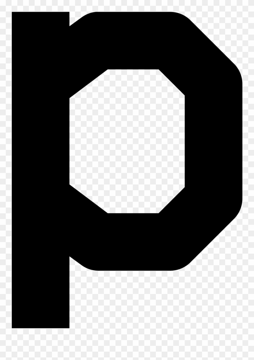 Transparent P Font Style Letter - Letter P Png Clipart