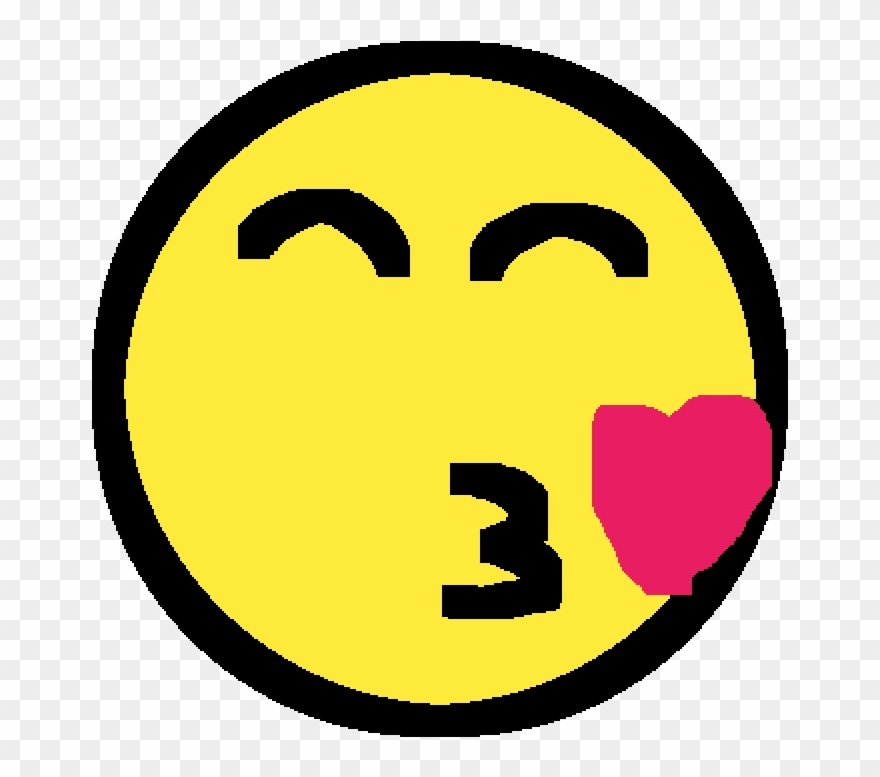 Emoji Kissy Face - Emoji Clipart