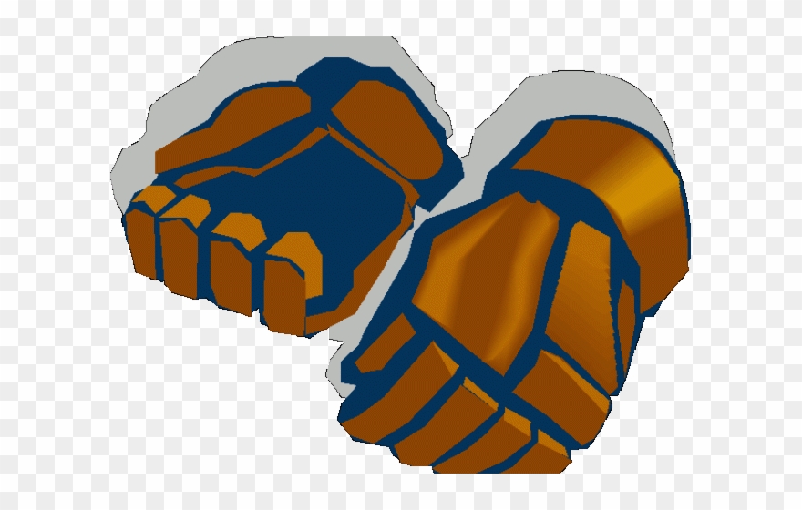Glove Clipart Ice Hockey - Hockey Gloves Clipart Transparent - Png Download