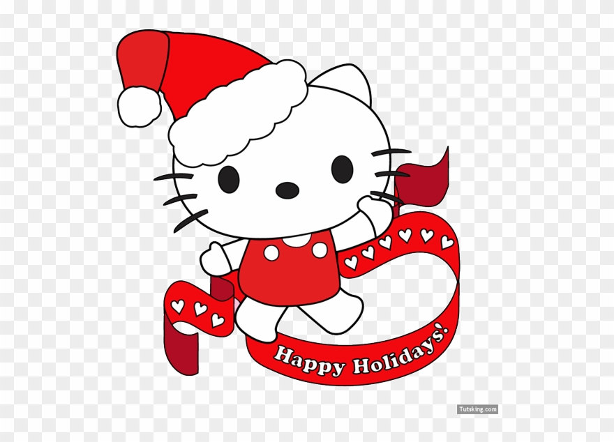 Free Christmas Hello Kitty Psd Files, Vectors Amp Graphics - Hello Kitty Santa Claus Clipart