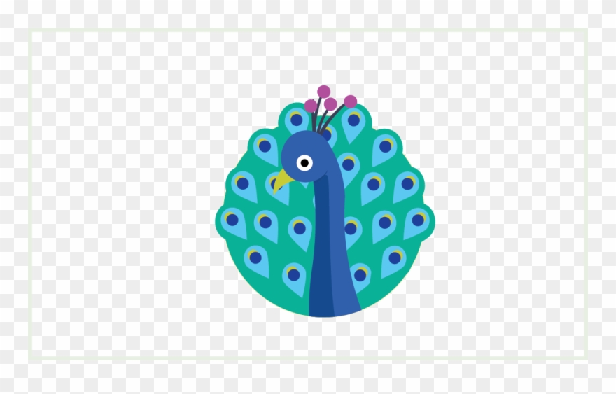Cartoon Peacock - Blog Clipart