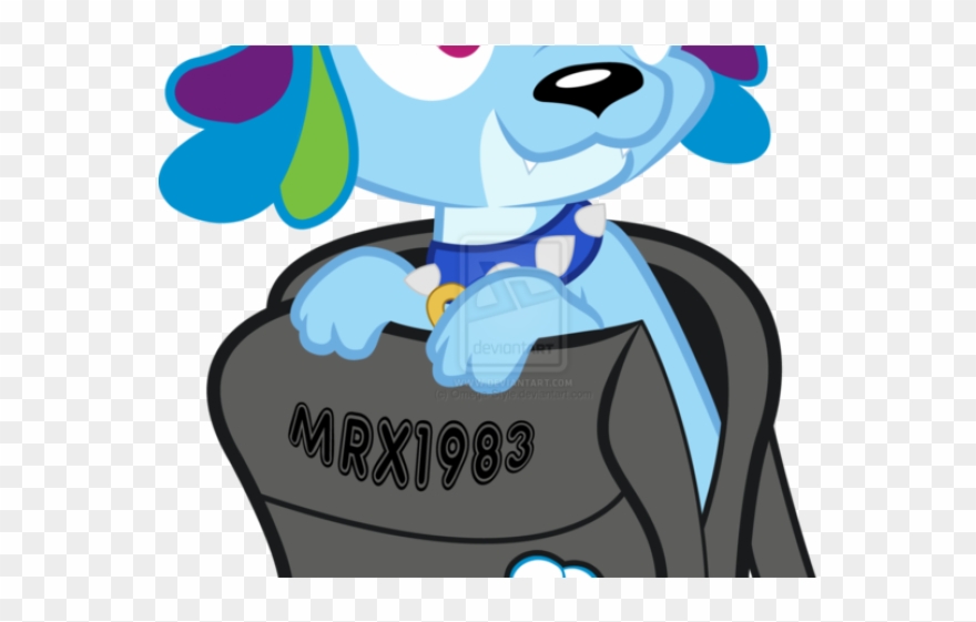 Backpack Clipart Rainbow - Rainbow Dash As A Dog - Png Download