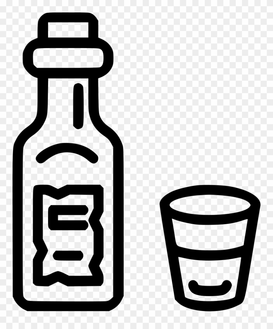Whiskey Bottle Comments - Alcoholic Drink Clipart