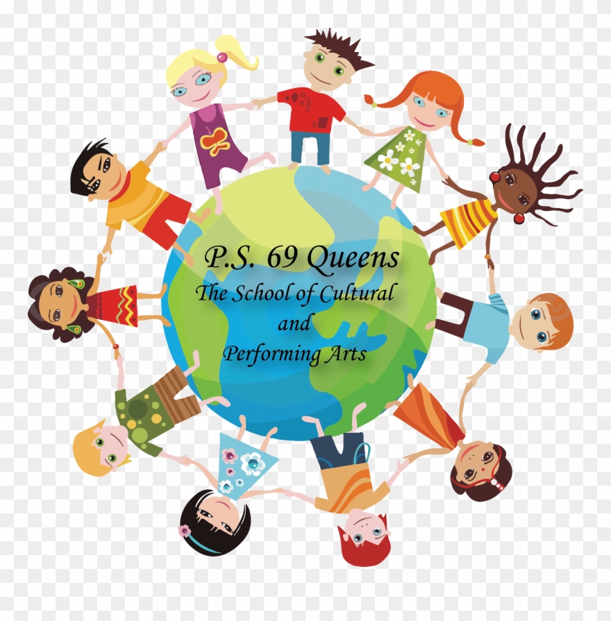 Kids Around The World - School Psychologist Clipart - Png Download