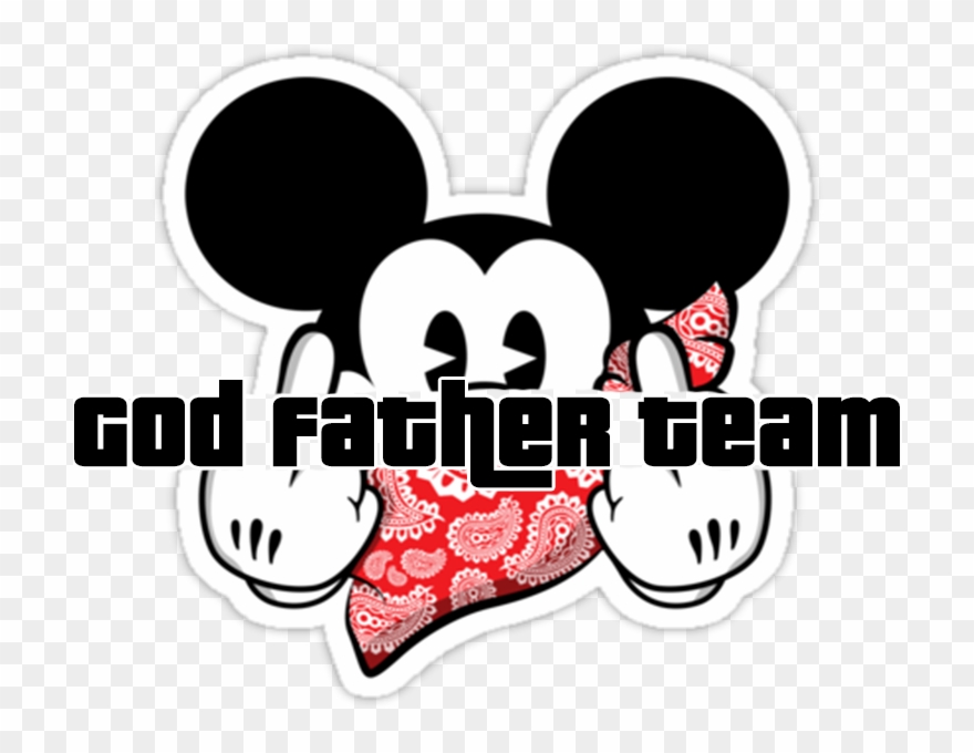 The God Father Gang - Mickey Mouse Bad Clipart