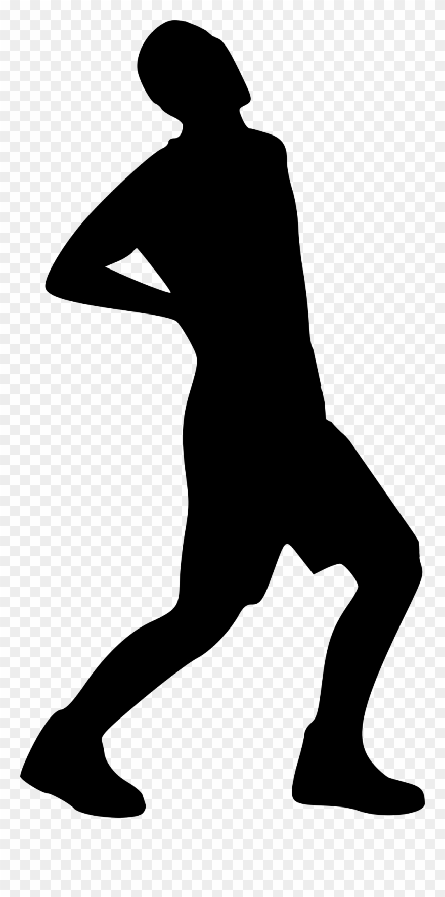 Dolor De Espalda Silueta Clipart