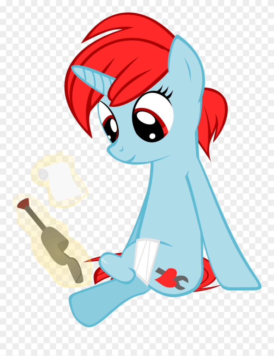 Nursey, Bandage, Female, Looking Down, Magic, Mare, - Portable Network Graphics Clipart