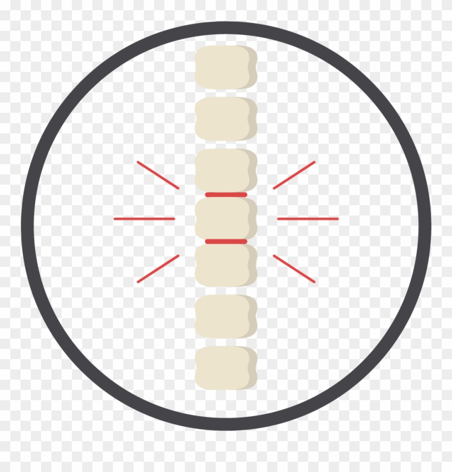 Lower Back, Neck, And Leg Pain From Years Of Activity - Silhouette Clipart