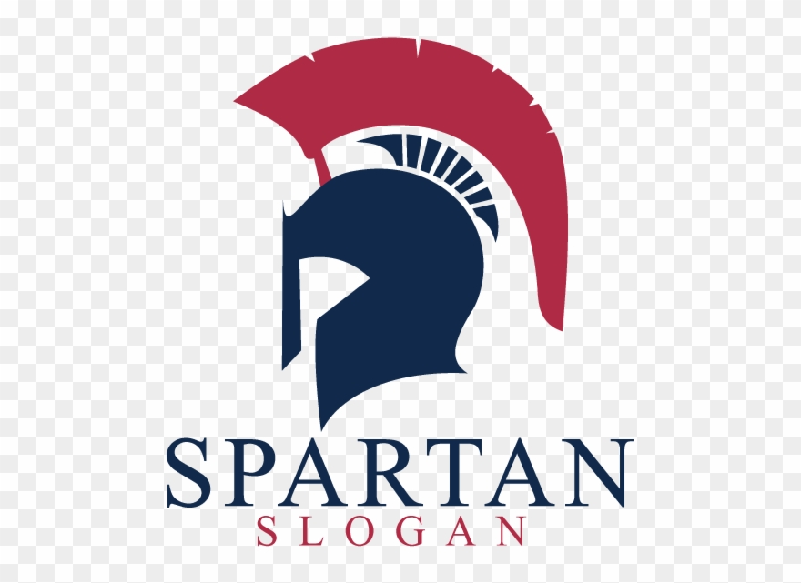 Antiques Spartan Warrior Vector Design - Logo Clipart