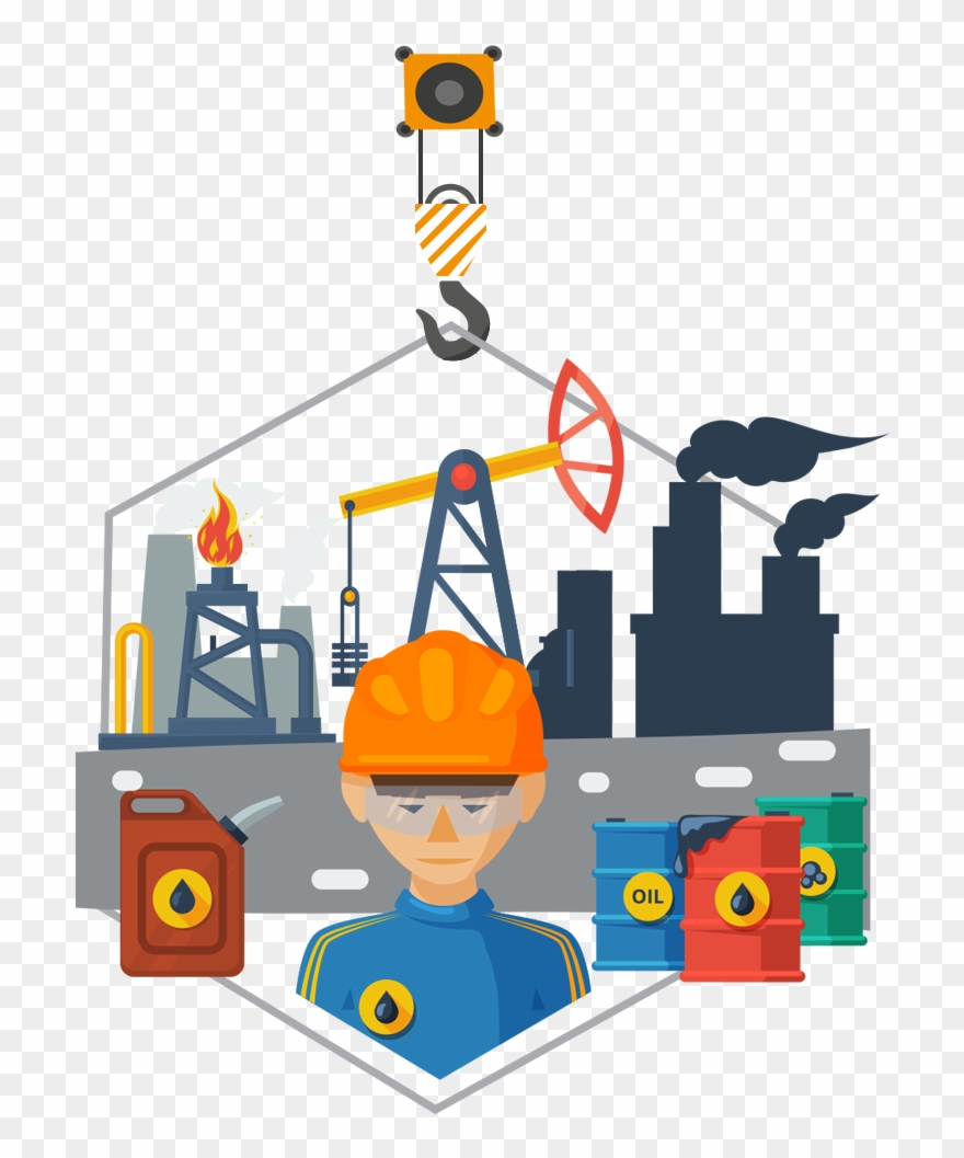 Maintenance / Production - Oil Refinery Clipart Png Transparent Png