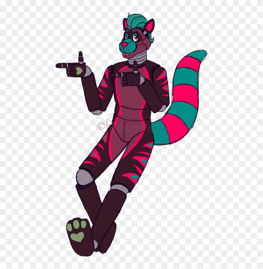 [g] Rockin' Raccoon - Cartoon Clipart