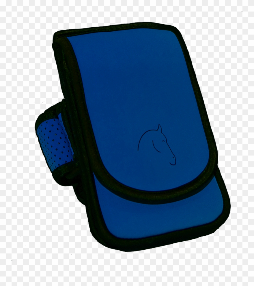 Horse Holster - Blue Clipart
