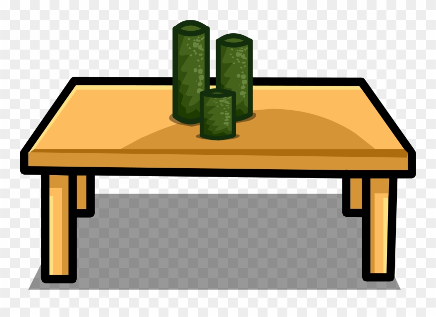 Coffee Table Id 584 Sprite 002 - Transparent Table Clip Art - Png Download