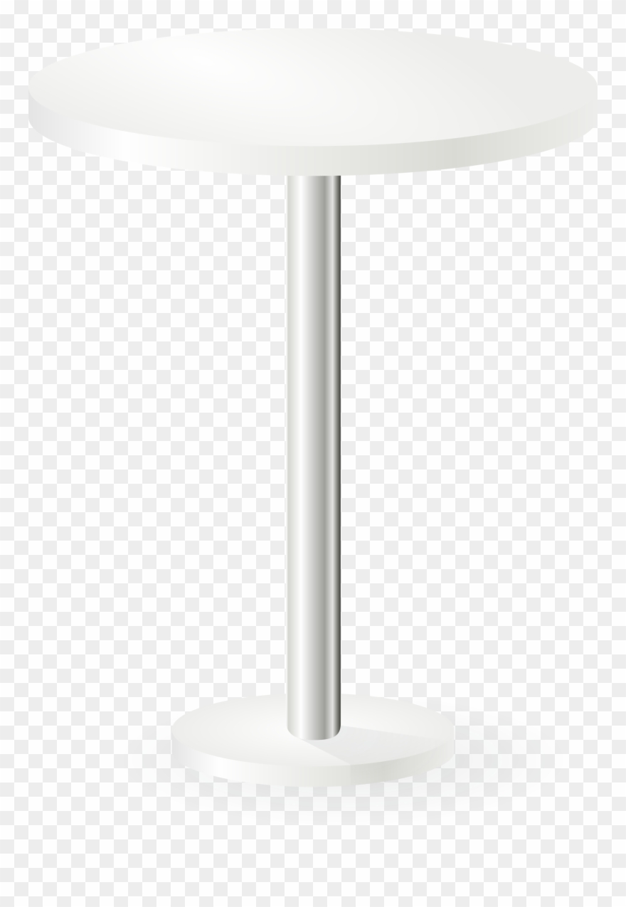Big Image - White Table Png Hd Clipart