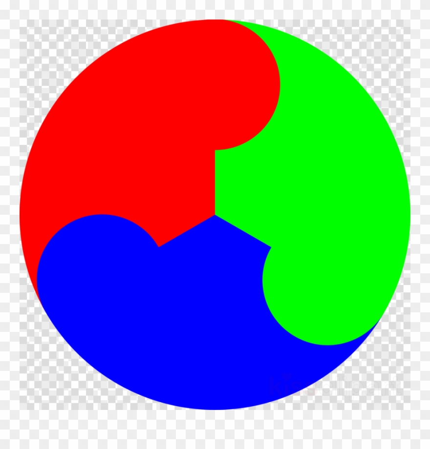 Ying Yang 3 Colors Clipart Yin And Yang Clip Art - Hewlett Packard Enterprise Png Transparent Png