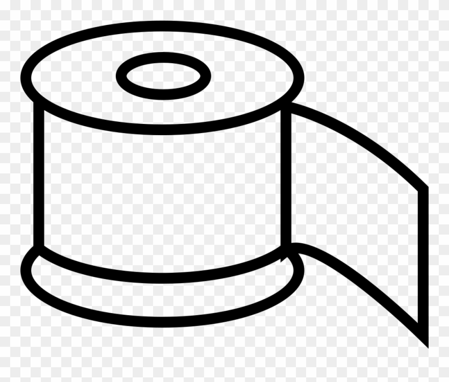 Toilet Paper Comments - Papel De Rollo Icono Clipart