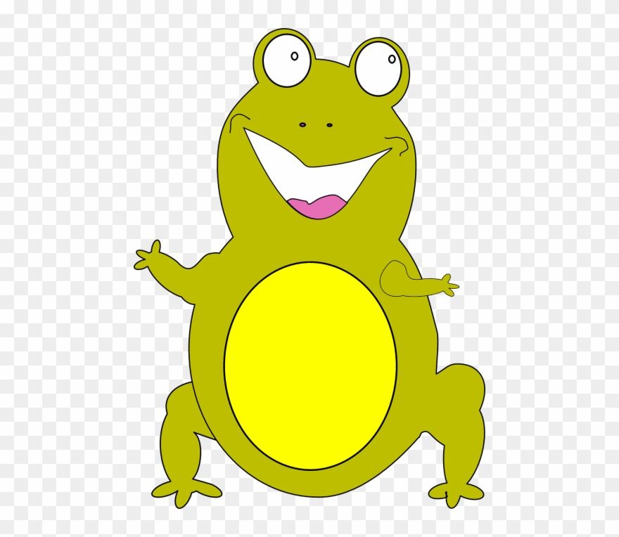 Clipart - Happy Frog Png Transparent Png