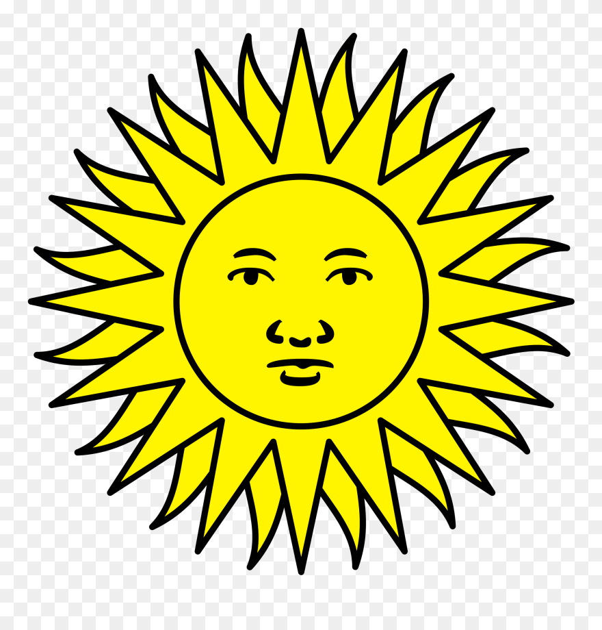 Sol De Mayo 1828 - Sol Uruguay Clipart