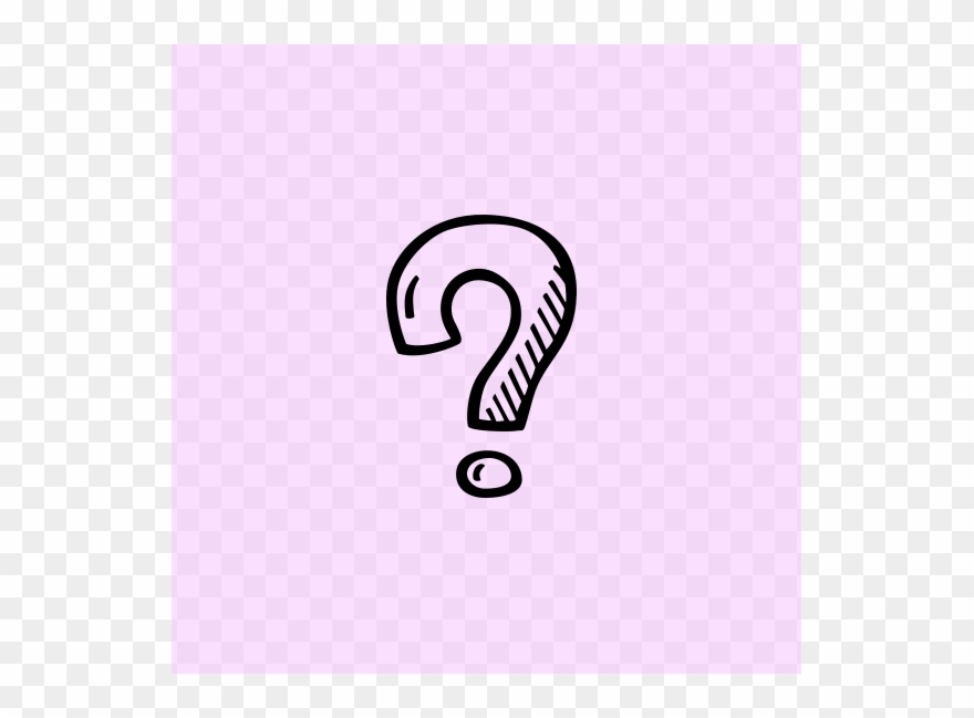 Residence Tutor, Rt - Hand Drawn Question Mark Png Clipart