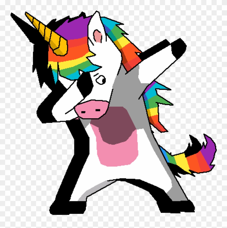 Unicorn Dab - Unicorn Clipart