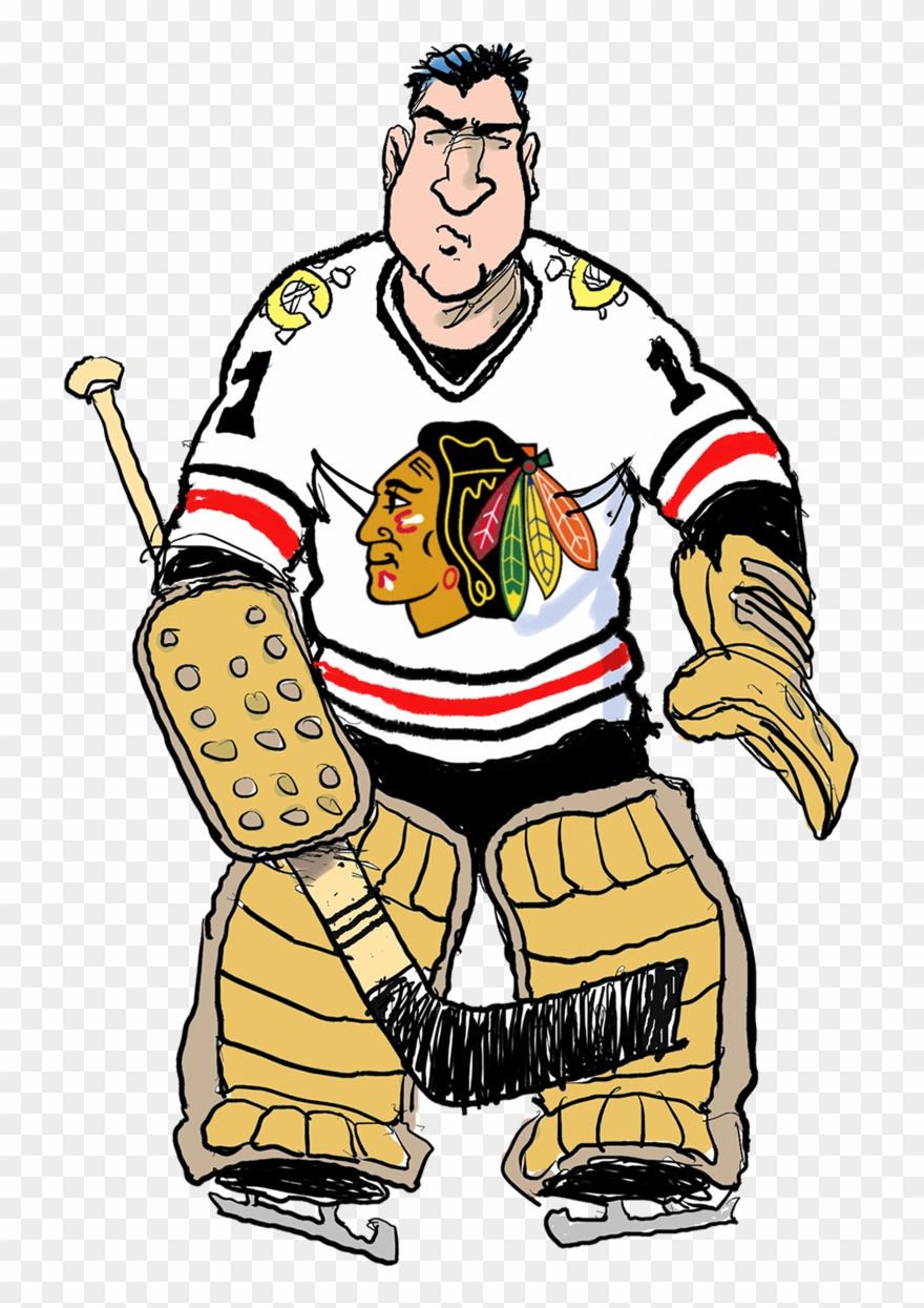 Glenn Hall - Chicago Blackhawks Pet Id Tag (nhl) Clipart