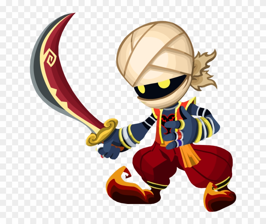 Red Bandit / 10 Ap - Kingdom Hearts Heartless Bandit Clipart