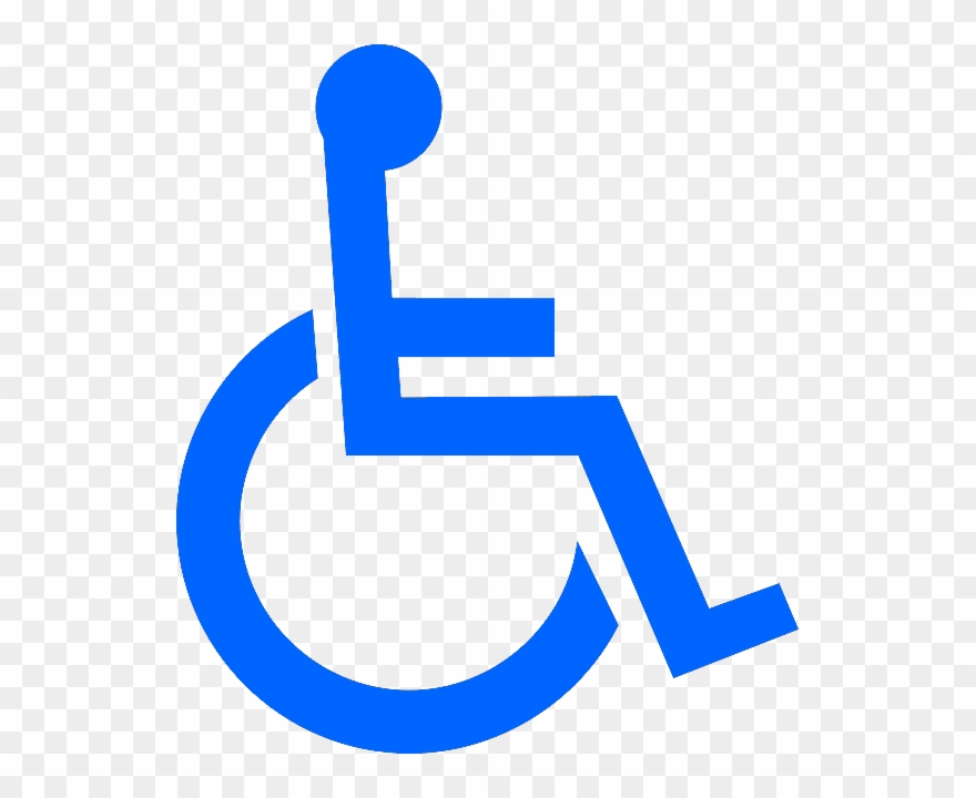 Service Is Fully Accessible - Wheelchair Symbol Clipart