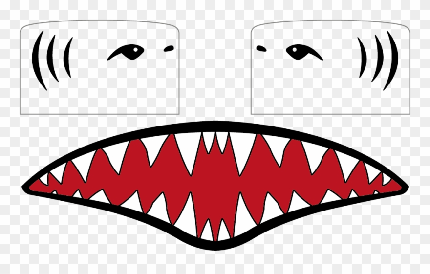 Starting With The Pyro Shark Zippo Template - X2 Clipart