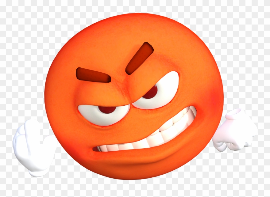 How To Handle An Angry Boss/customer/spouse - Smiley Doigt D Honneur Png Clipart