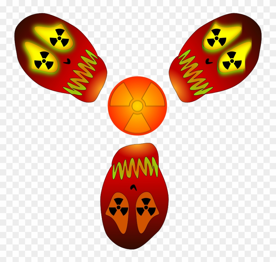Free Skull - Nuclear Power Clipart