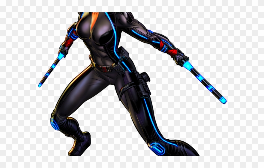Black Widow Clipart Super Hero - Black Widow Clipart Png Transparent Png