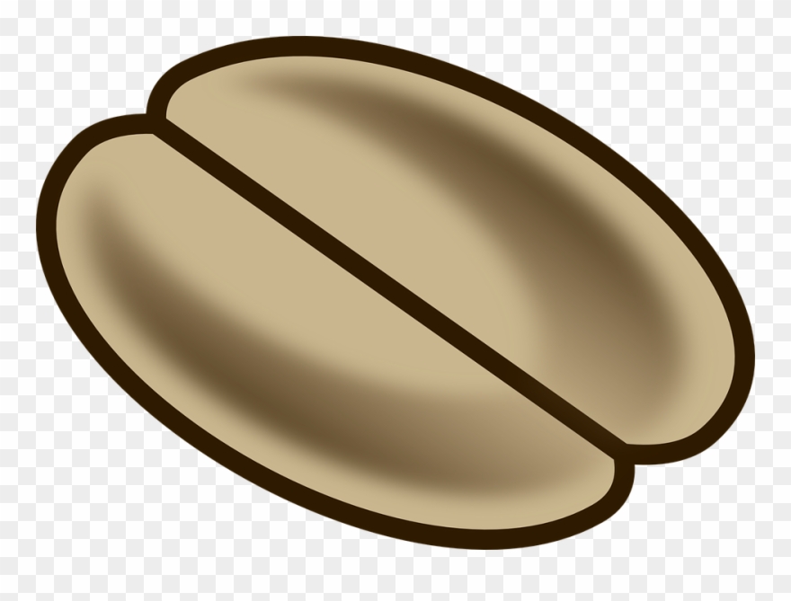 Coffee Bean Clip Art 3, Buy Clip Art - เมล็ด กาแฟ ภาพ วาด - Png Download