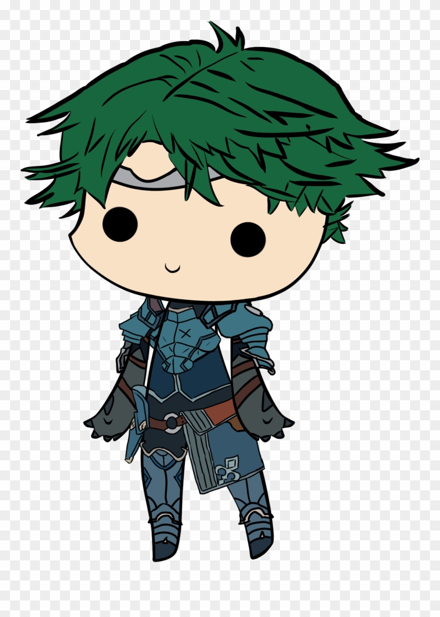 My Second Favorite Character From Valentia, Alm In - Cartoon Clipart