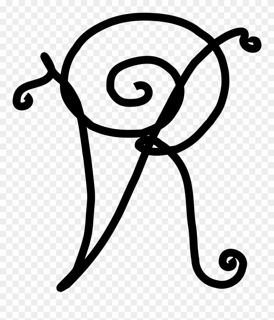 Open - Victoria Regina Royal Cypher Clipart