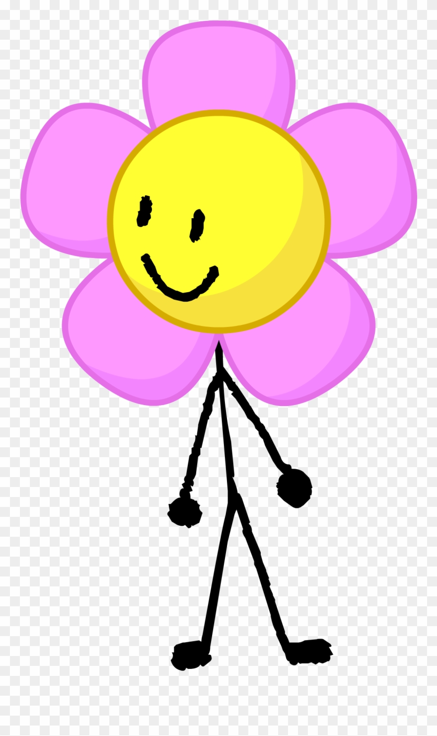 Bfb - Battle For Bfdi Flower Clipart
