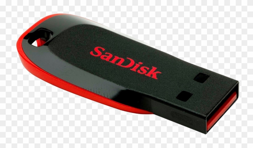 Usb Pen Drive Png Clipart - Sandisk Cruzer Blade 16gb Pen Drive Transparent Png