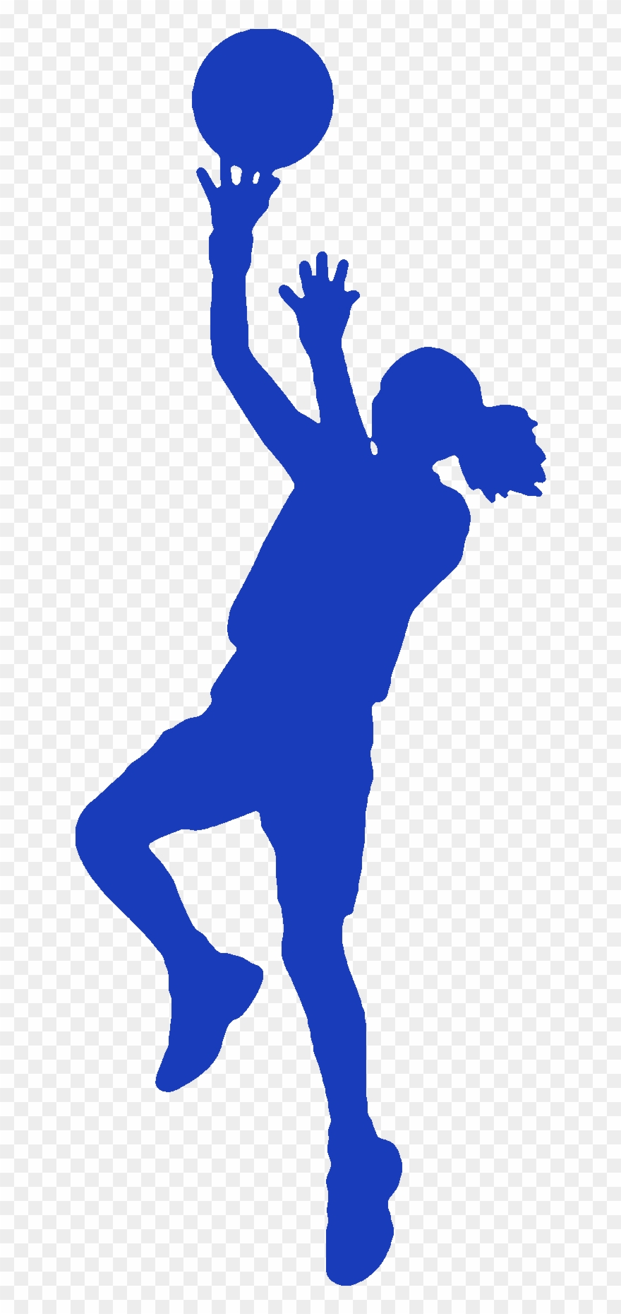 Basketball Clip Freeuse - Girls Basketball - Png Download